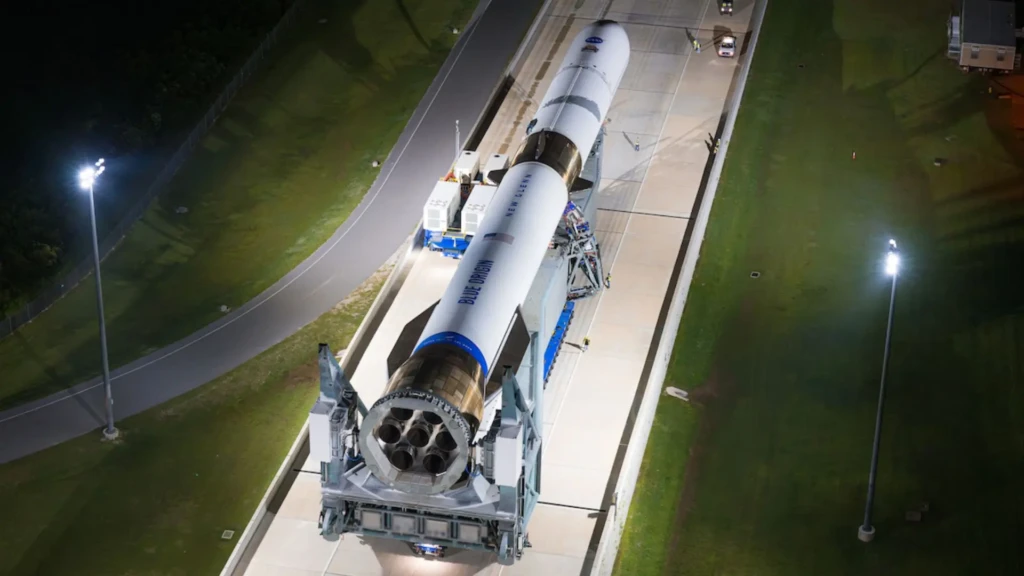 NASA's ESCAPADE Mission Now Set For Launch On Nov 14, Says Blue Origin 41 Blue Origin's New Glenn rocket.