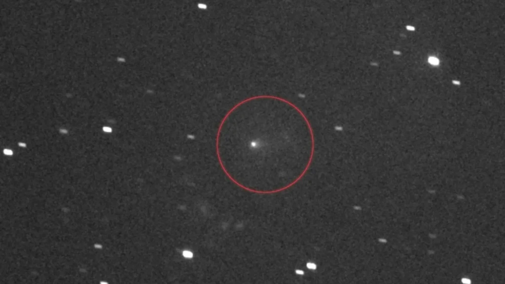 Comet 3I/ATLAS captured by Lucy probe.