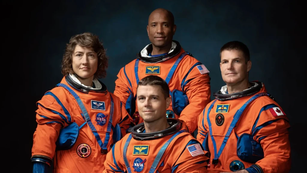 NASA Artemis II crew