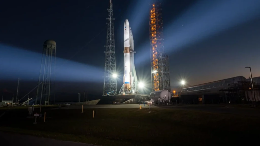 Blue Origin's New Glenn rocket.