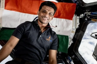 Shubhanshu Shukla aboard the ISS.