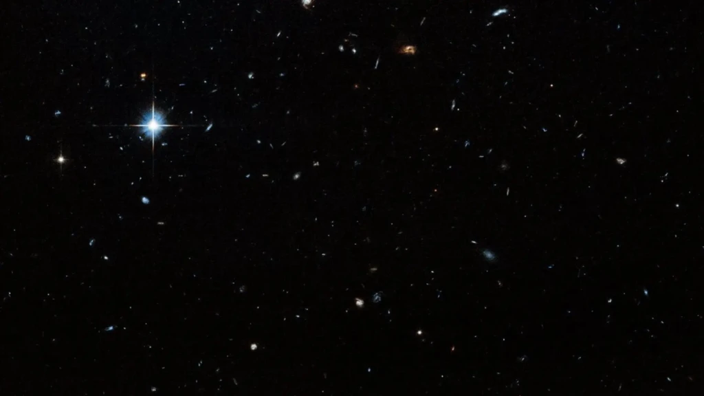 Hubble's view of Cloud-9. 