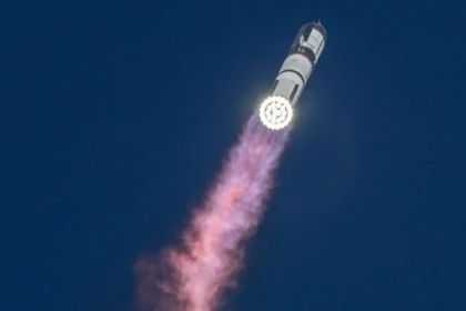 SpaceX Starship on flight 11.