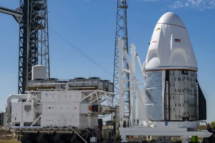 SpaceX Dragon spacecraft for NASA's Crew-12 mission.