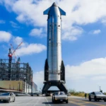 SpaceX Starship V3 rocket.
