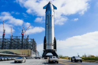 SpaceX Starship V3 rocket.