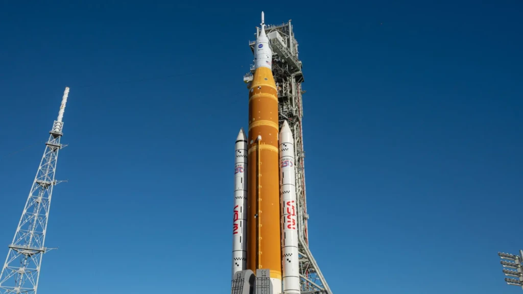 NASA's SLS rocket.