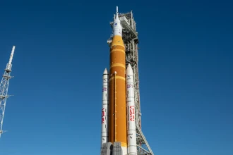 NASA's SLS rocket.