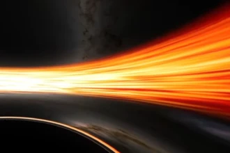 NASA black hole simulation