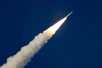 NASA Artemis II lifts off.