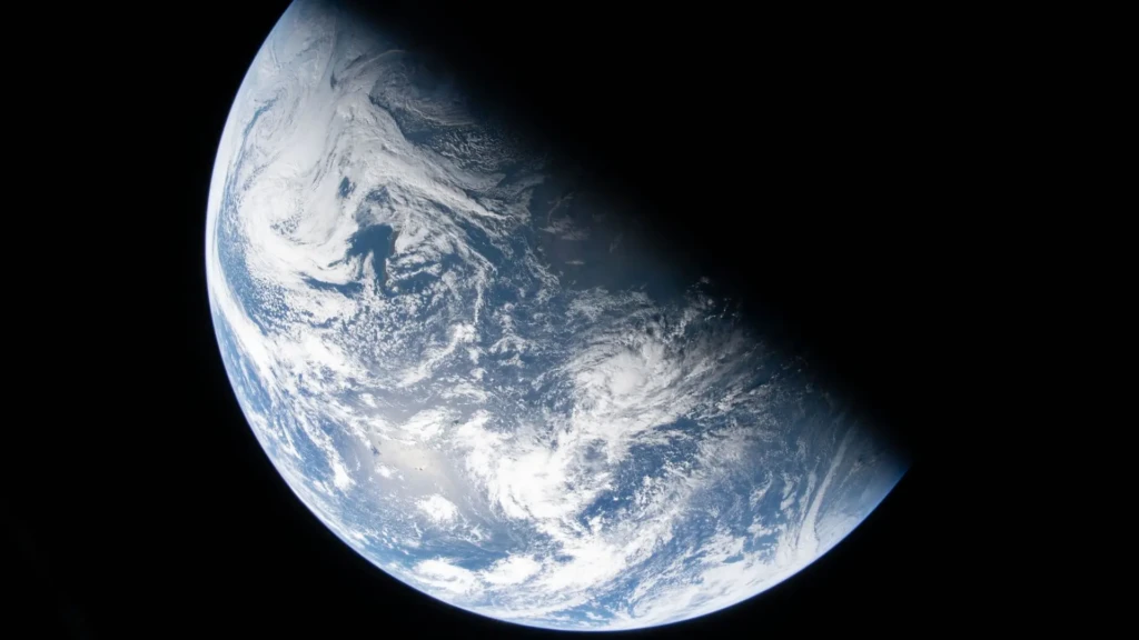 NASA Artemis II Earth photo