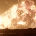 Blue Origin's New Glenn rocket.