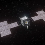 Artist's impression of NASA's Psyche spacecraft.